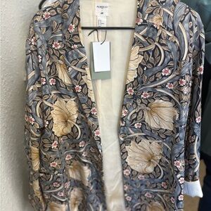 H&M Floral Women's Blazer - Cream, Gray, Black